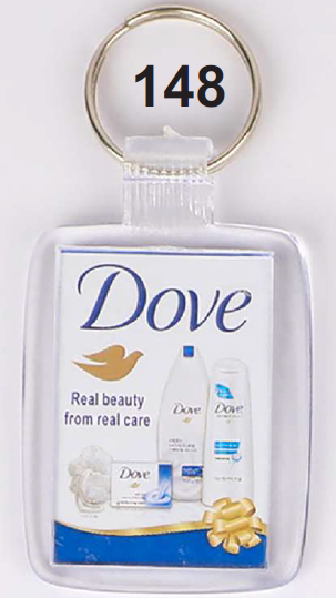 DIGITAL CRYSTAL PHOTO KEYCHAIN